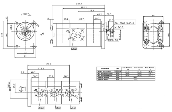 ANALOGUE FOR  W9A3-10-10-08R, 1800932, W9A3-11-11-08RANALOGUE FOR  W9A3-10-10-08R, 1800932, W9A3-11-11-08R